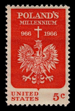 Poland's Millennium United States Postage Stamp