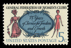 General Federation of Women's Clubs United States Postage Stamp