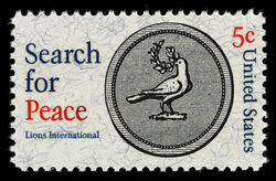 Search for Peace United States Postage Stamp