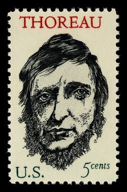 Henry David Thoreau United States Postage Stamp