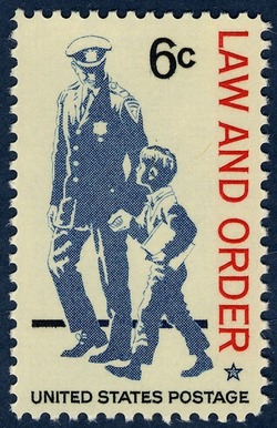 Law and Order United States Postage Stamp