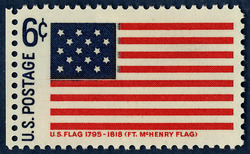 Fort McHenry Flag United States Postage Stamp | Historic Flags