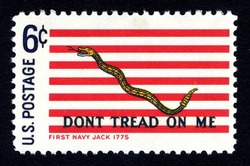 First Navy Jack Flag United States Postage Stamp | Historic Flags