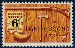 Daniel Boone United States Postage Stamp
