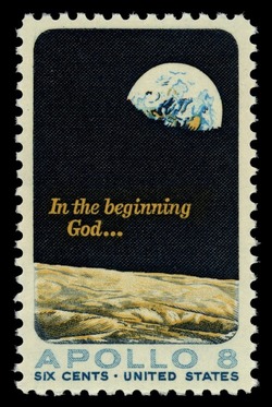 Apollo 8 United States Postage Stamp