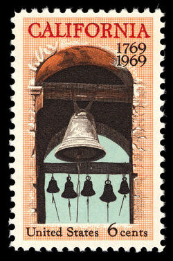 California Settlement United States Postage Stamp