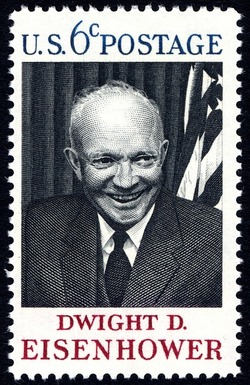 Dwight D. Eisenhower United States Postage Stamp
