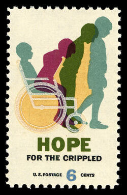 Hope for the Crippled United States Postage Stamp