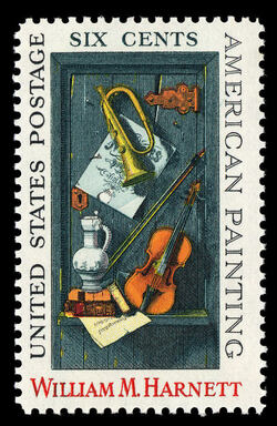 William M. Harnett - American Painting United States Postage Stamp