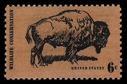 Wildlife Conservation - American Buffalo United States Postage Stamp