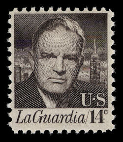 Fiorello Henry LaGuardia United States Postage Stamp