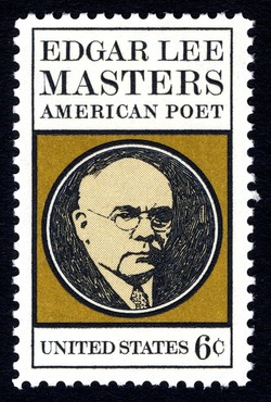 Edgar Lee Masters - American Poet United States Postage Stamp