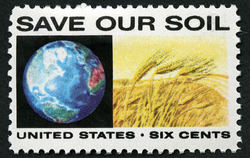 Save Our Soil United States Postage Stamp | Anti-Pollution