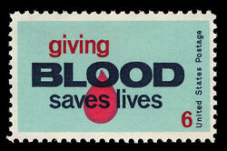 Blood Donor United States Postage Stamp