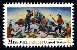 Missouri Statehood United States Postage Stamp