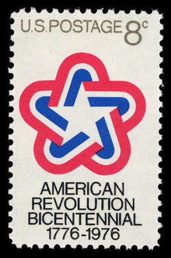 American Revolution Bicentennial United States Postage Stamp