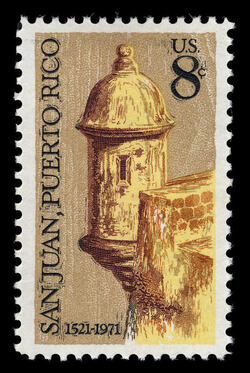 San Juan - Puerto Rico United States Postage Stamp