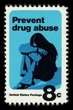 Prevent Drug Abuse United States Postage Stamp