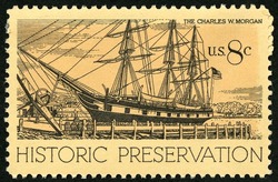 The Charles W. Morgan United States Postage Stamp | Historic Preservation