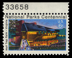 Wolf Trap Farm - Virginia United States Postage Stamp | National Parks Centennial