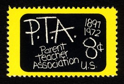 Parent -Teacher Association - PTA United States Postage Stamp