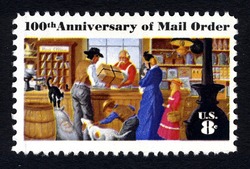 Mail Order Business United States Postage Stamp