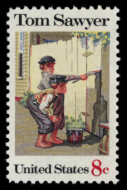 Tom Sawyer United States Postage Stamp