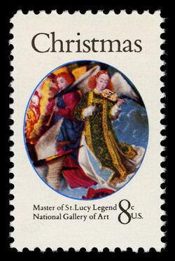 Mary of St. Lucy Legend - Christmas United States Postage Stamp