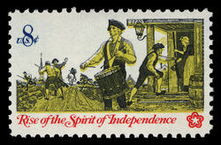 Drummer United States Postage Stamp | Rise of the Spirit of Independence