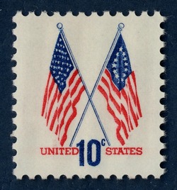 50-Star and 13-Star Flags United States Postage Stamp