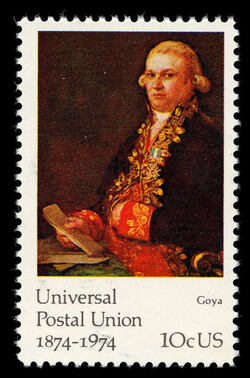 Francisco Goya - Don Antonio Noriega United States Postage Stamp | Famous Works of Art