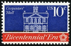 Carpenters' Hall United States Postage Stamp | First Continental Congress