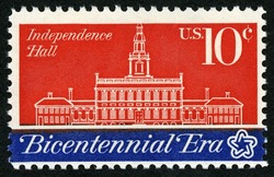 Independence Hall United States Postage Stamp | First Continental Congress