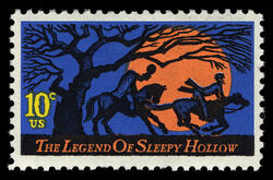 The Legend of Sleepy Hollow United States Postage Stamp