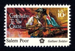 Salem Poor United States Postage Stamp | Contributors to the Cause