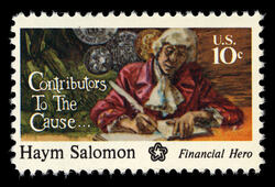 Haym Salomon United States Postage Stamp | Contributors to the Cause