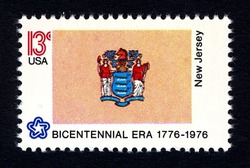 New Jersey United States Postage Stamp | State Flags