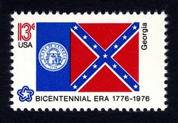 Georgia United States Postage Stamp | State Flags