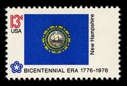 New Hampshire United States Postage Stamp | State Flags
