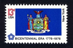 New York United States Postage Stamp | State Flags