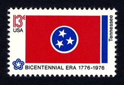 Tennessee United States Postage Stamp | State Flags