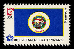 Minnesota United States Postage Stamp | State Flags