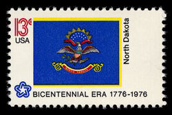 North Dakota United States Postage Stamp | State Flags