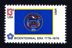 Utah United States Postage Stamp | State Flags