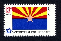Arizona United States Postage Stamp | State Flags