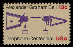 Telephone Centennial - Alexander Graham Bell United States Postage Stamp