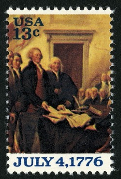 Declaration of Independence - Third Stamp United States Postage Stamp | Declaration of Independence