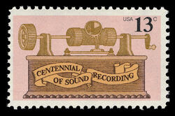 Sound Recording United States Postage Stamp