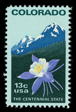 Colorado Statehood United States Postage Stamp