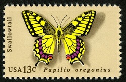 Swallowtail United States Postage Stamp | Butterflies